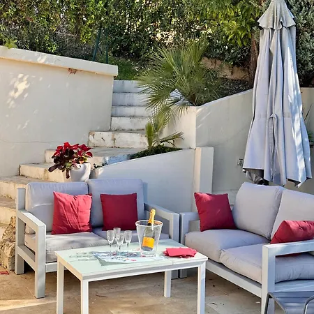 Maison En Duplex Avec Jardin كانيو سور مير